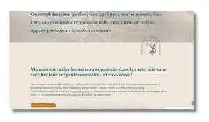 site internet pour une naturopathe