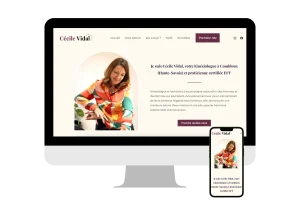 projet kinesiologue creation de site internet