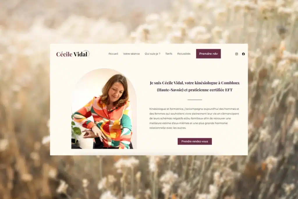 SEO local cliente kinésiologue