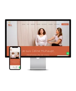 Création site internet yoga massage