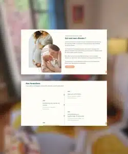 création d'un site internet pour une sophrologue