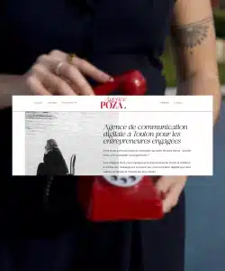 Agence Poza Agence de communication digitale