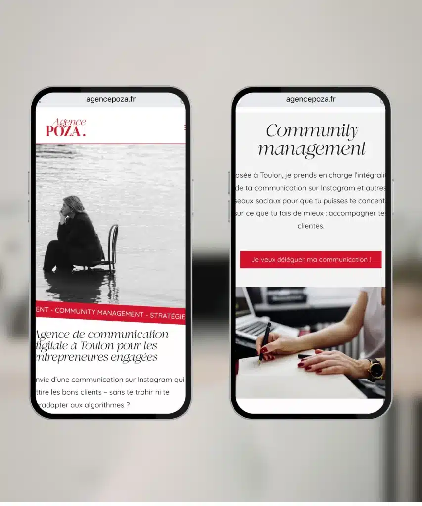Création site internet WordPress pour une agence de communication digitale